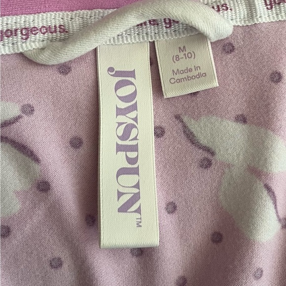 Joyspun Floral Pink Women's Robe M - Picture 5 of 6